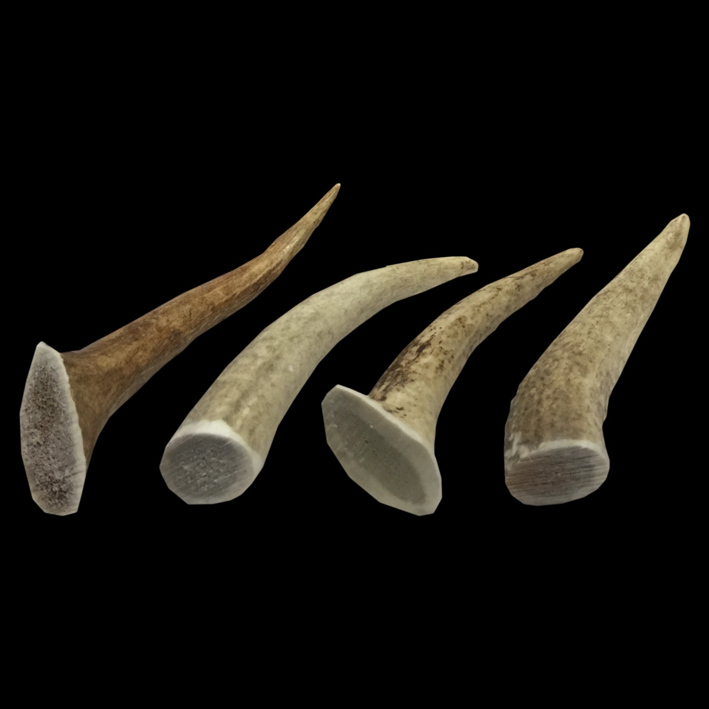 Deluxe Naturals 4-Pack Elk Antler Dog Chew - Small Whole