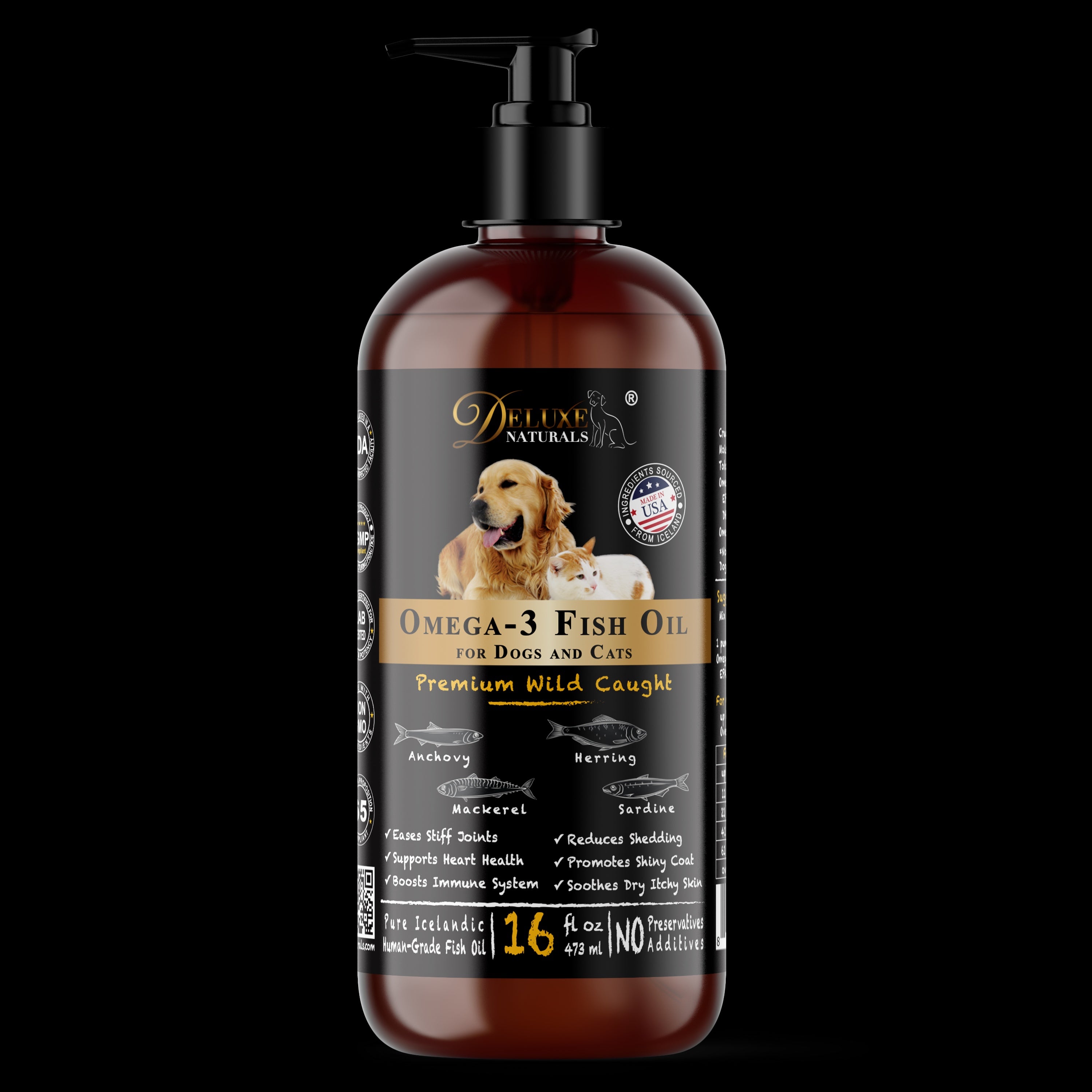 Human grade fish shop oil for dogs